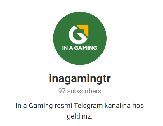 In a Gaming Telegram